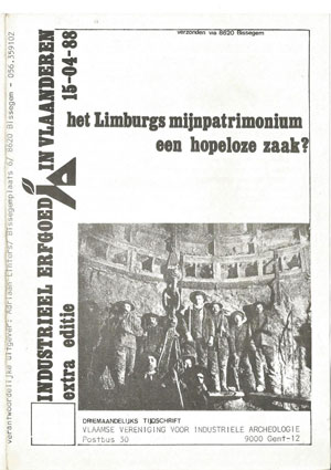 The special issue of the VVIA newsletter launching the campaig to save the mining heritage, 1988